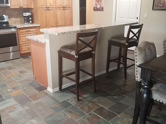 Dining and kitchen