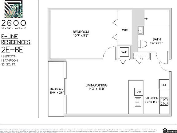 2nd image of 2600 Adam Clayton Powell Jr Blvd APT 2E