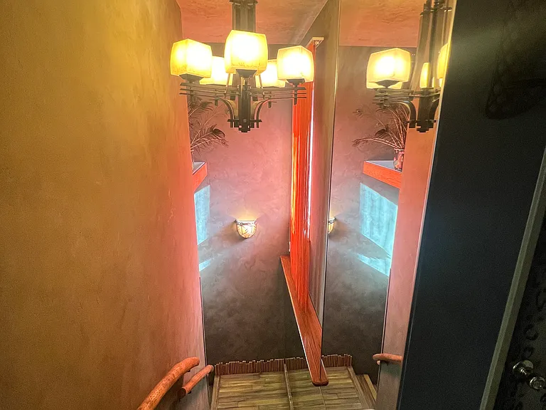 Hallway to the garage