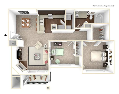 Floor plan B1