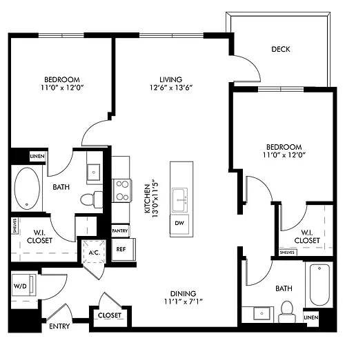 Floor plan B1