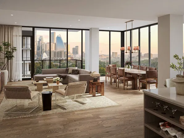 B1.1 Central Plan, Viceroy Residences Austin