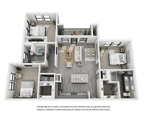 Floor plan C1