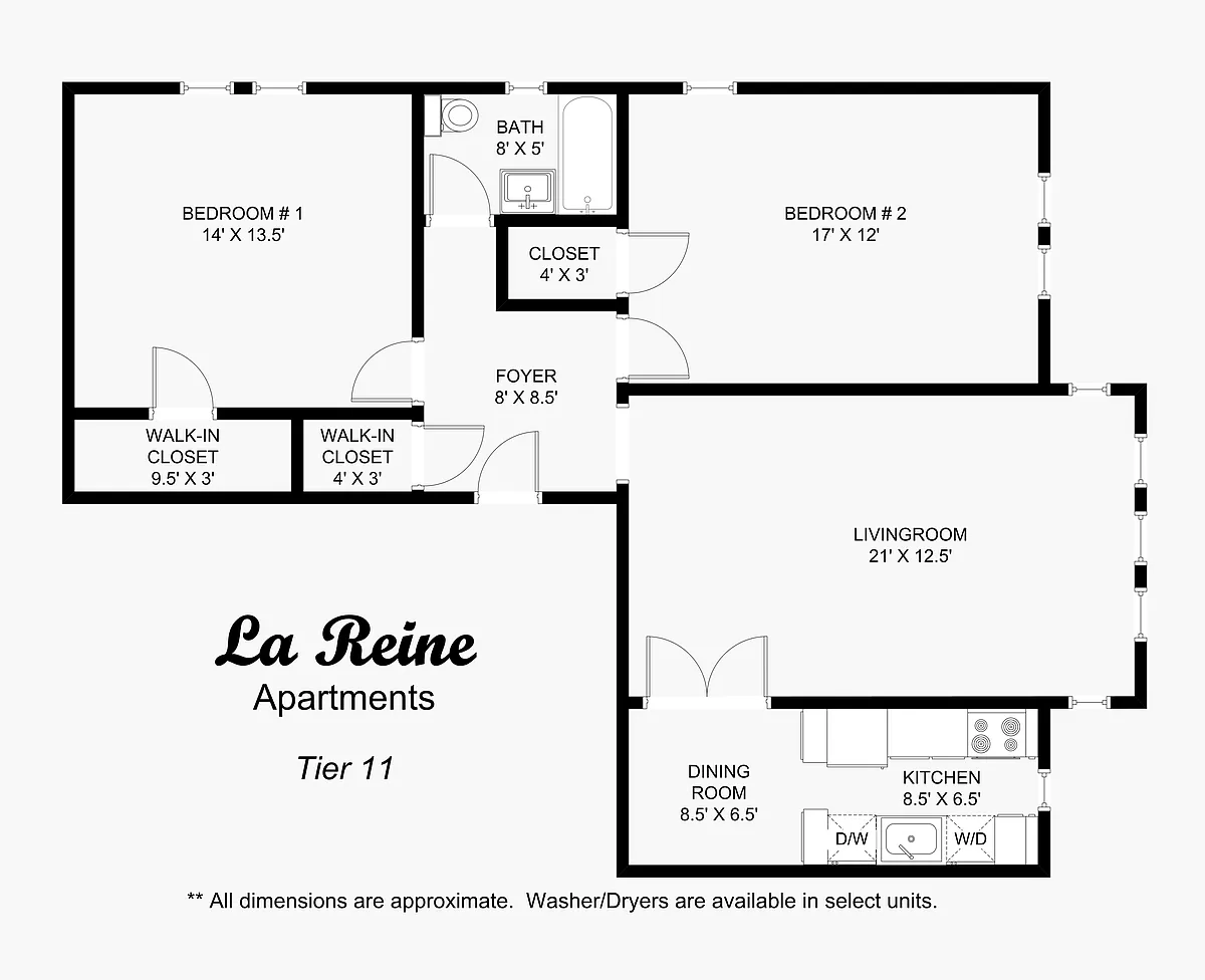 Floor plan Tier 11