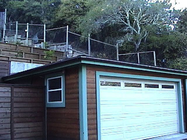 garage at street level