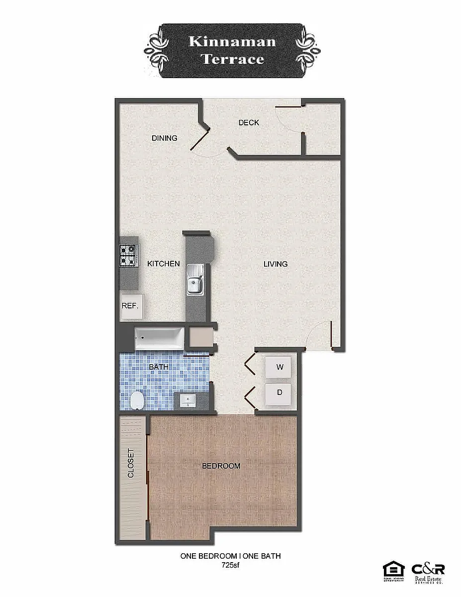 Floor plan 1X1