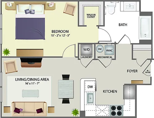 Floor plan Magnolia