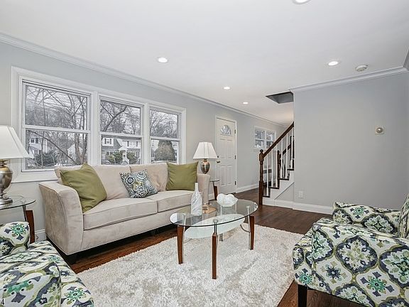 Living Room with HW Floors