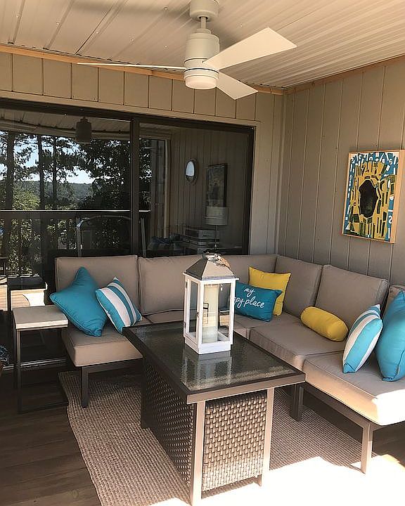 Outdoor covered porch