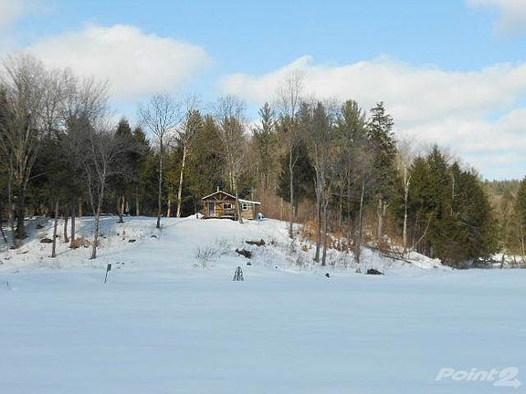 Cabin From Pond Area