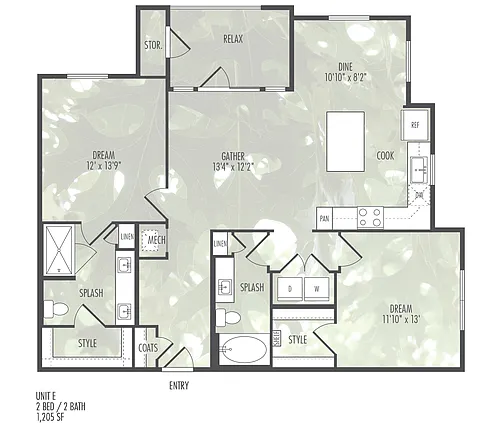 Floor plan B2