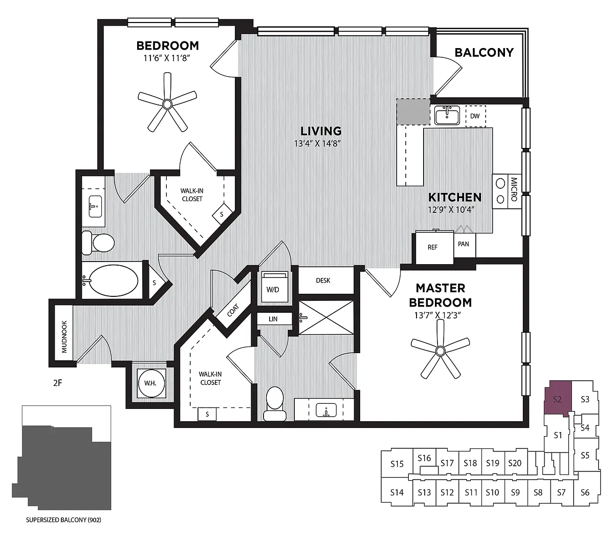 Floor plan PH Shamus