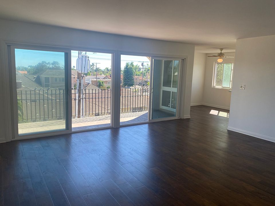 Living room and dining room