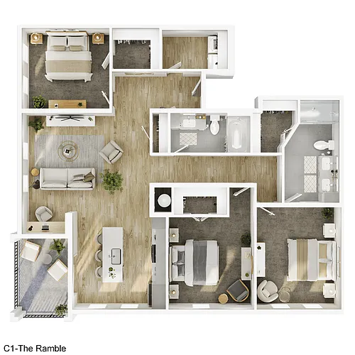 Floor plan Ramble