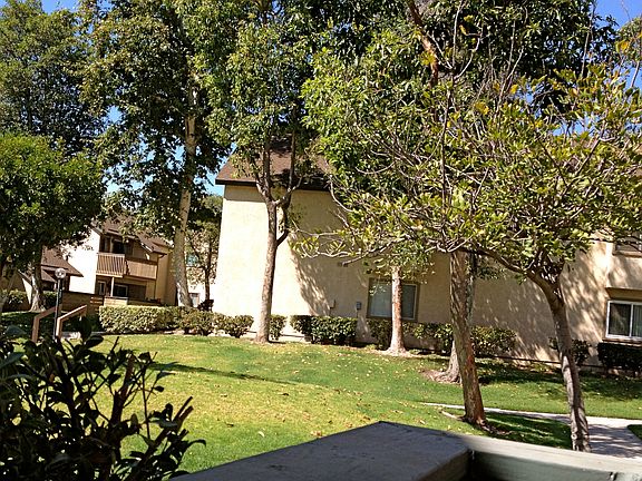 View of grassy knoll and the community