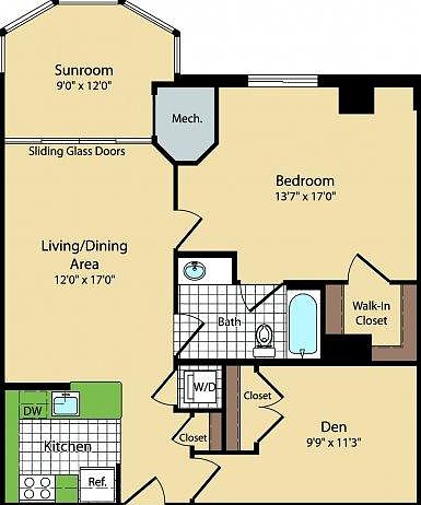 1st image of 900 N Stuart St APT 722