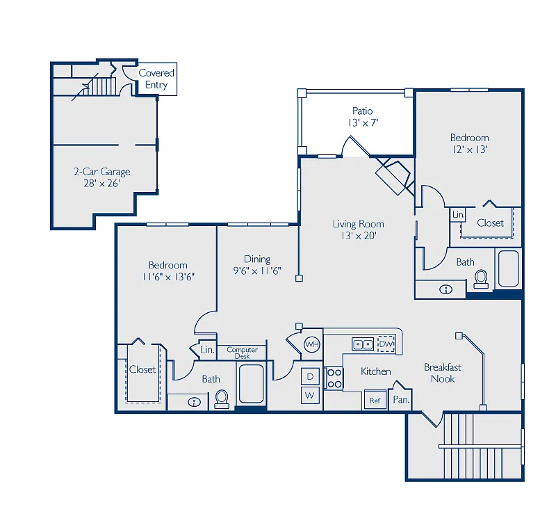 Floor plan River Birch-Reno