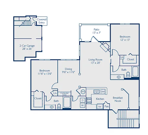Floor plan River Birch-Reno
