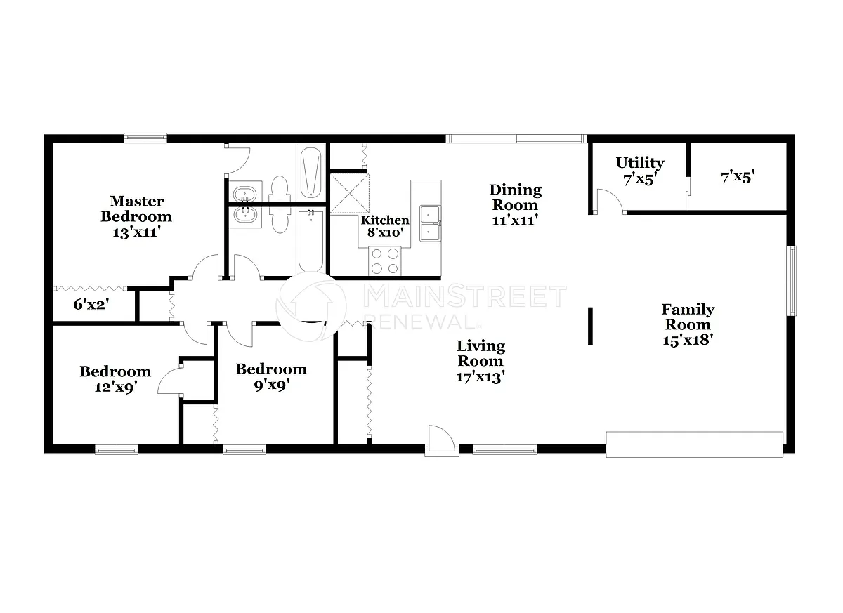 Floor Plan - 8011 Killian Dr