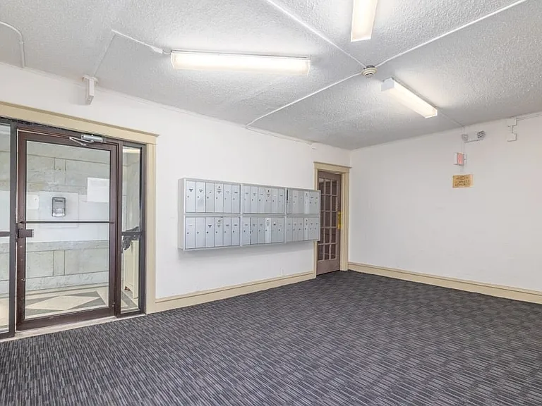 Mailroom and Lobby Area