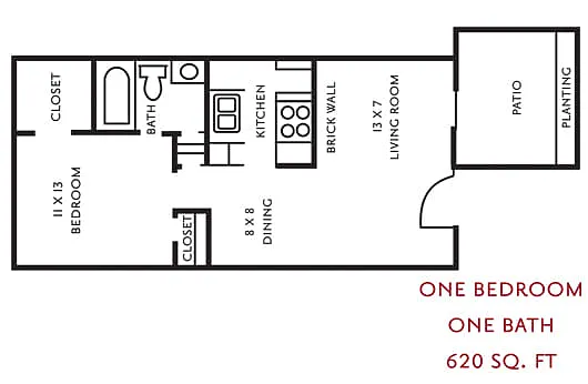 Floor plan PLAN B
