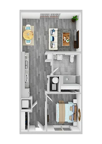 Floor plan 1 Bedroom
