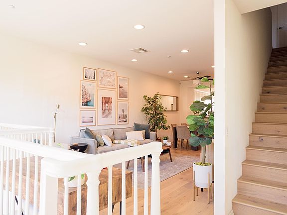 Stairway to third floor bedrooms