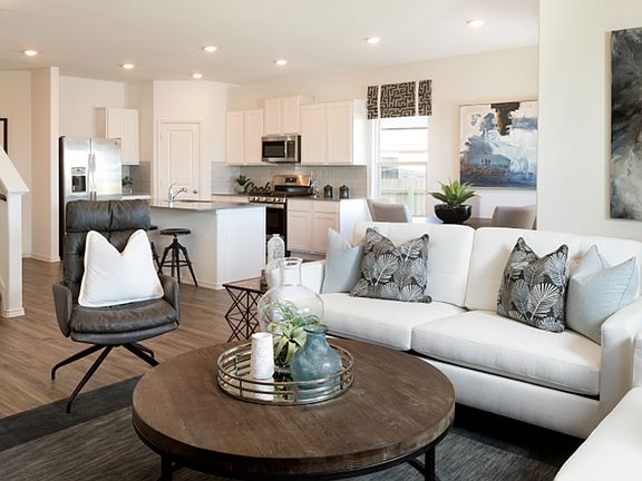 Living Room to up stairs