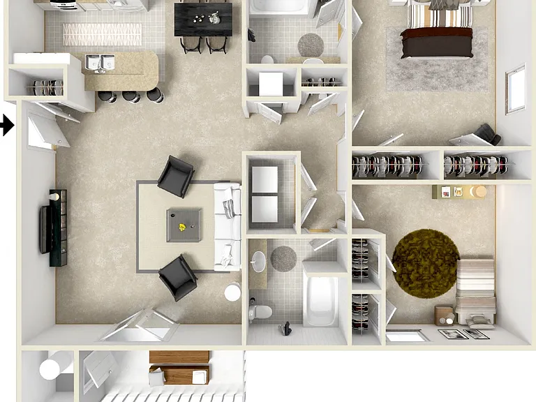 Reserve at Gulf Hills Apartment Homes — Photo 37