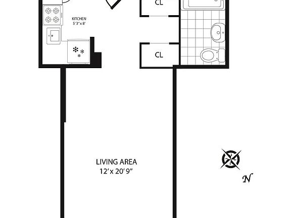 2nd image of 650 Washington St #4T