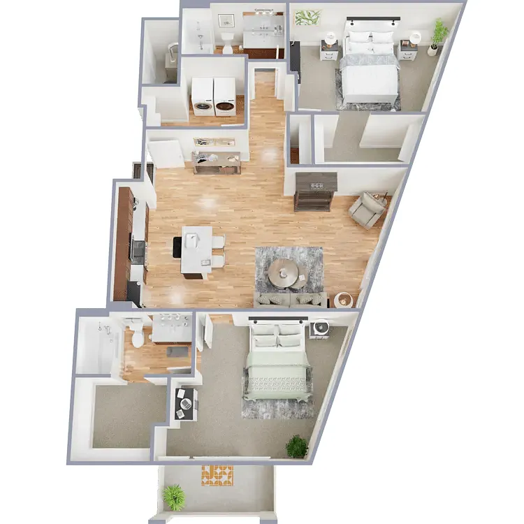 Floor plan 2-3