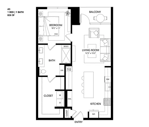 Floor plan A5