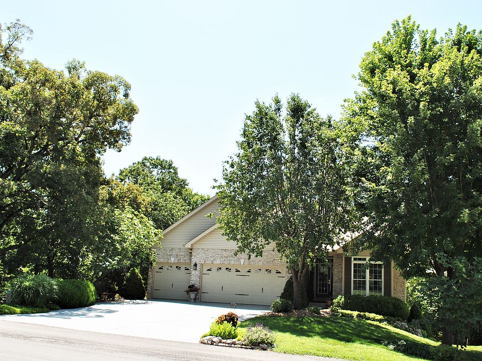 Home is nestled in trees