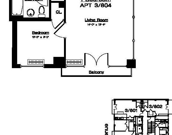 2nd image of 203 E 121st St APT 904