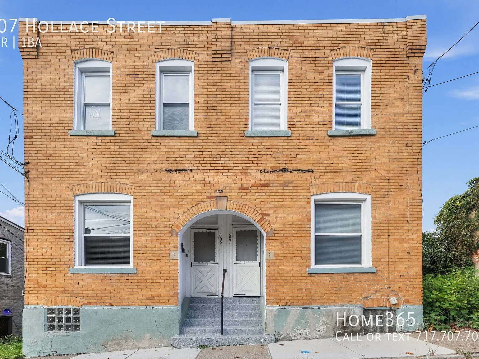 607 Hollace Street, Pittsburgh - $1,540/mo Convenient Middle Hill Location — Photo 1