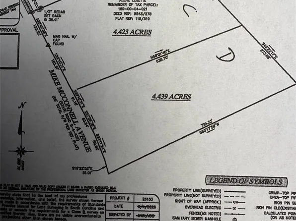 Mike McOnnell Ave, Iva, SC 29655