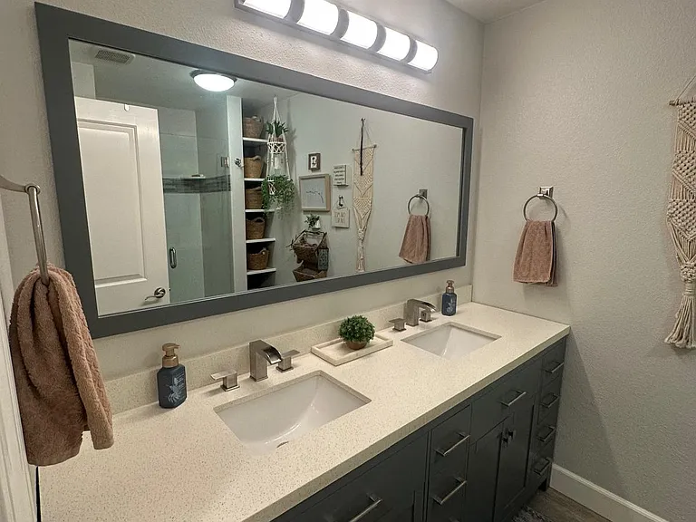 remodeled bathrrom