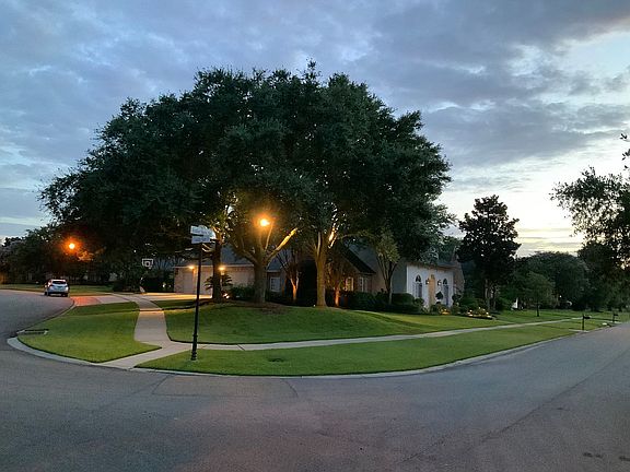 Halo and ground lighting