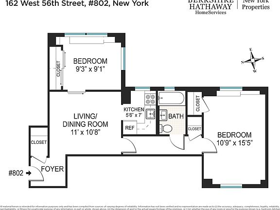 3rd image of 162 W 56th St APT 802