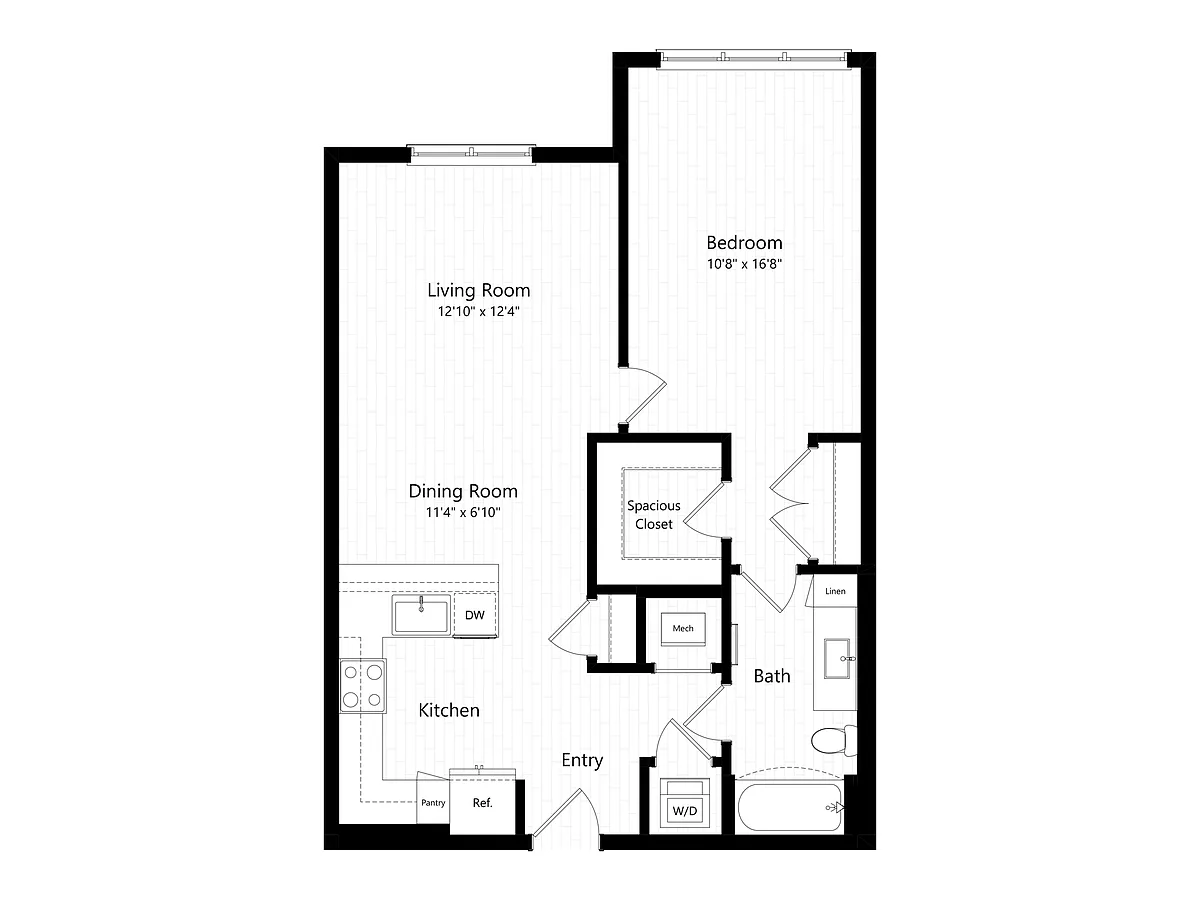 Floor plan A10