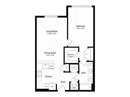 Floor plan A10