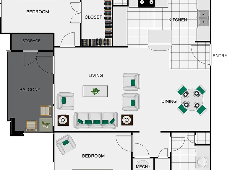 B1 floor plan Arlo Westchase
