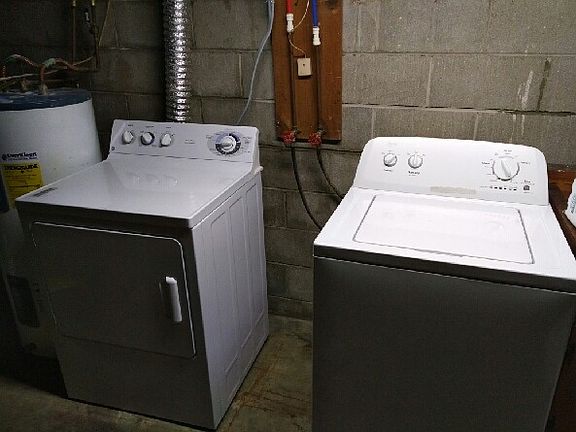 Washer and Dryer included