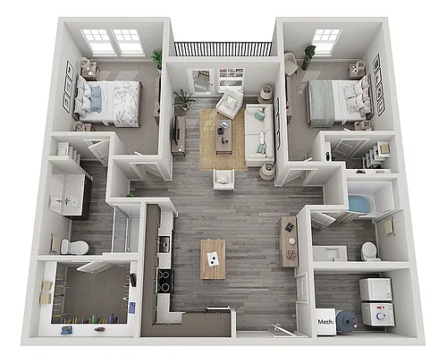 Floor plan B2B