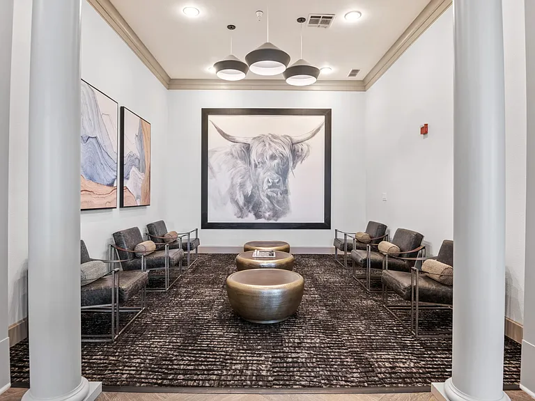 Comfortable seating area at Mission Gate in Plano TX