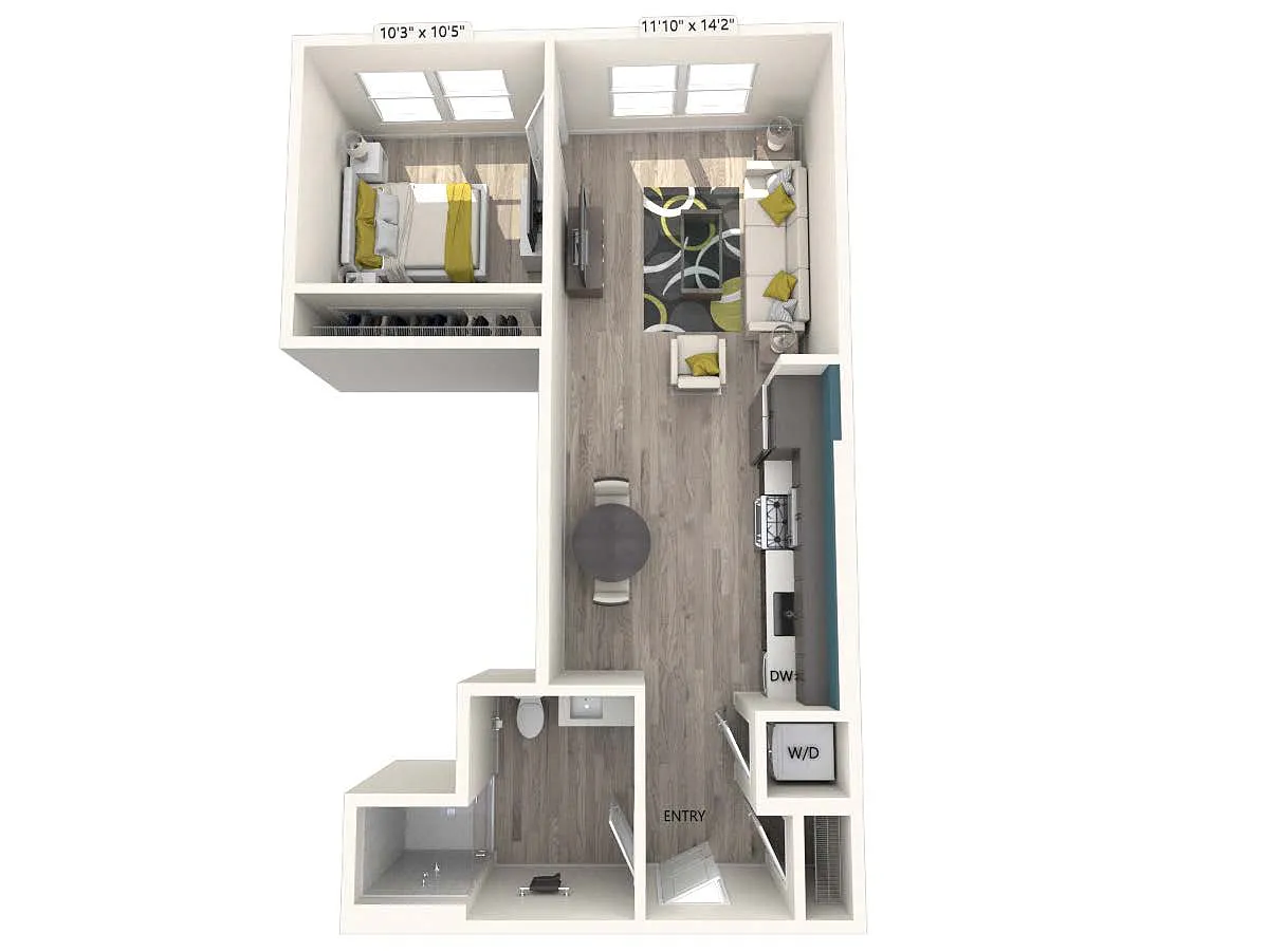 Floor plan 418