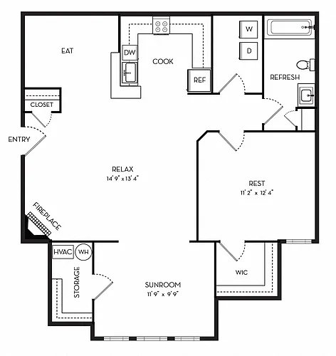 Floor plan The Coral