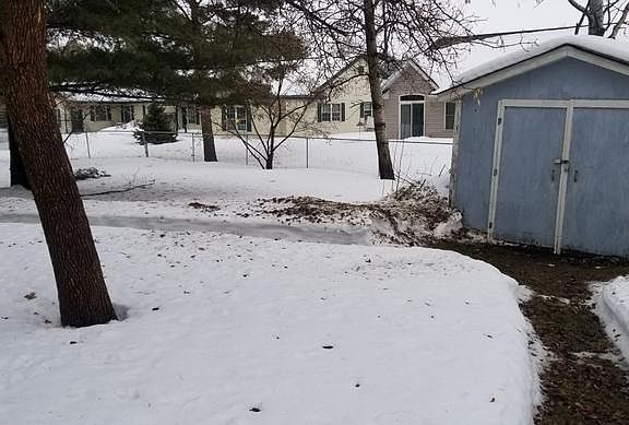 Fenced back yard