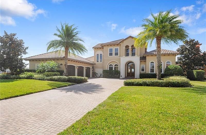 Stunning Mediterranean home with 3 car garage