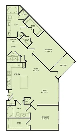 Floor plan B2.P8